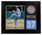 Dave Stieb Toronto Blue Jays Signed 20x24 Number Frame | AJ Sports.