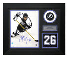 Martin St Louis Tampa Bay Lightning Signed 20x24 Retired Number Frame /26 | AJ Sports.