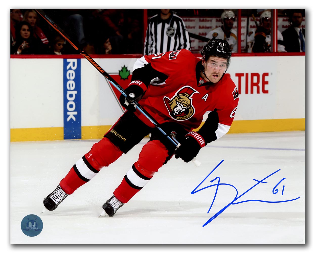 AJ Sports | Mark Stone Autographed Ottawa Senators 8x10 Photo