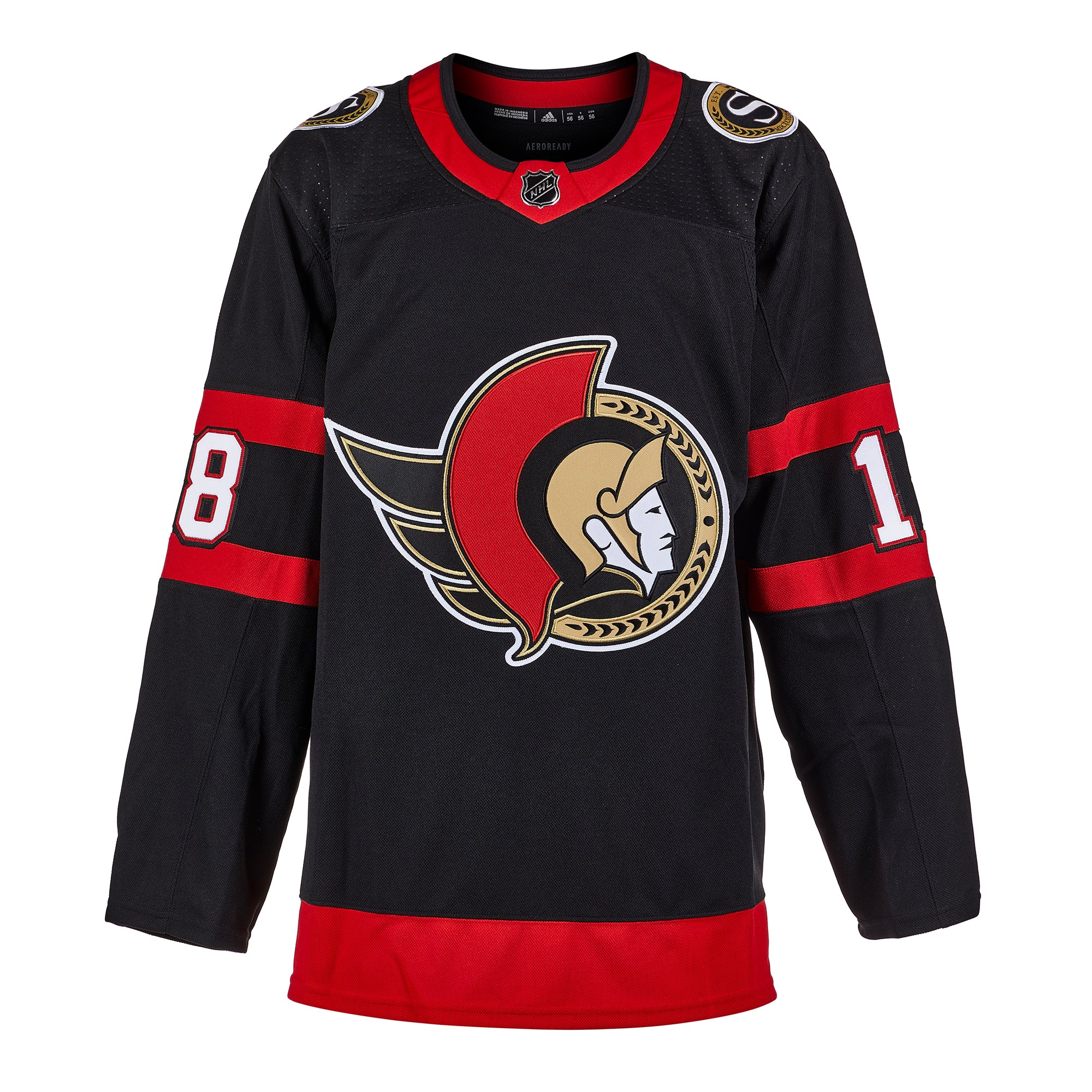 Tim Stutzle Ottawa Senators Autographed Adidas Jersey | AJ Sports.