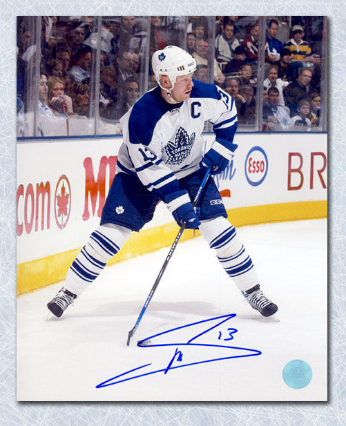 Mitch Marner Toronto Maple Leafs Autographed Puck Magician 8x10 Photo 5