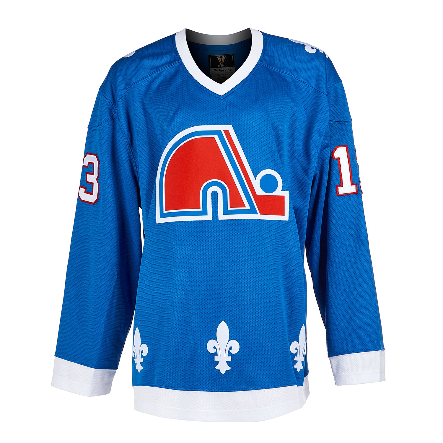 Mats Sundin Quebec Nordiques Autographed Fanatics Vintage Hockey Jersey