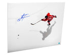 John Tavares Oshawa Generals Signed Overhead Slapshot 28x22 Art Canvas | AJ Sports.