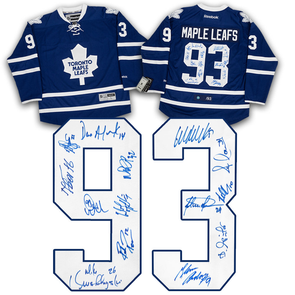 Toronto Maple Leafs All-Time Goalie Greats Autographed 16x20 Signed by 11  SLIGHT CREASING - NHL Auctions