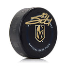 Shea Theodore Vegas Golden Knights Signed Official Game Puck | AJ Sports.