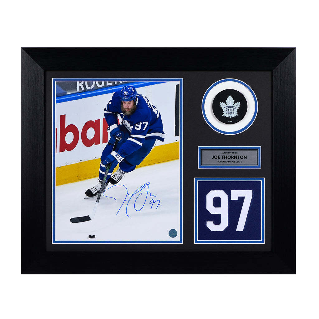 Joe Thornton Autographed Toronto Maple Leafs Pro Jersey – Frozen Pond