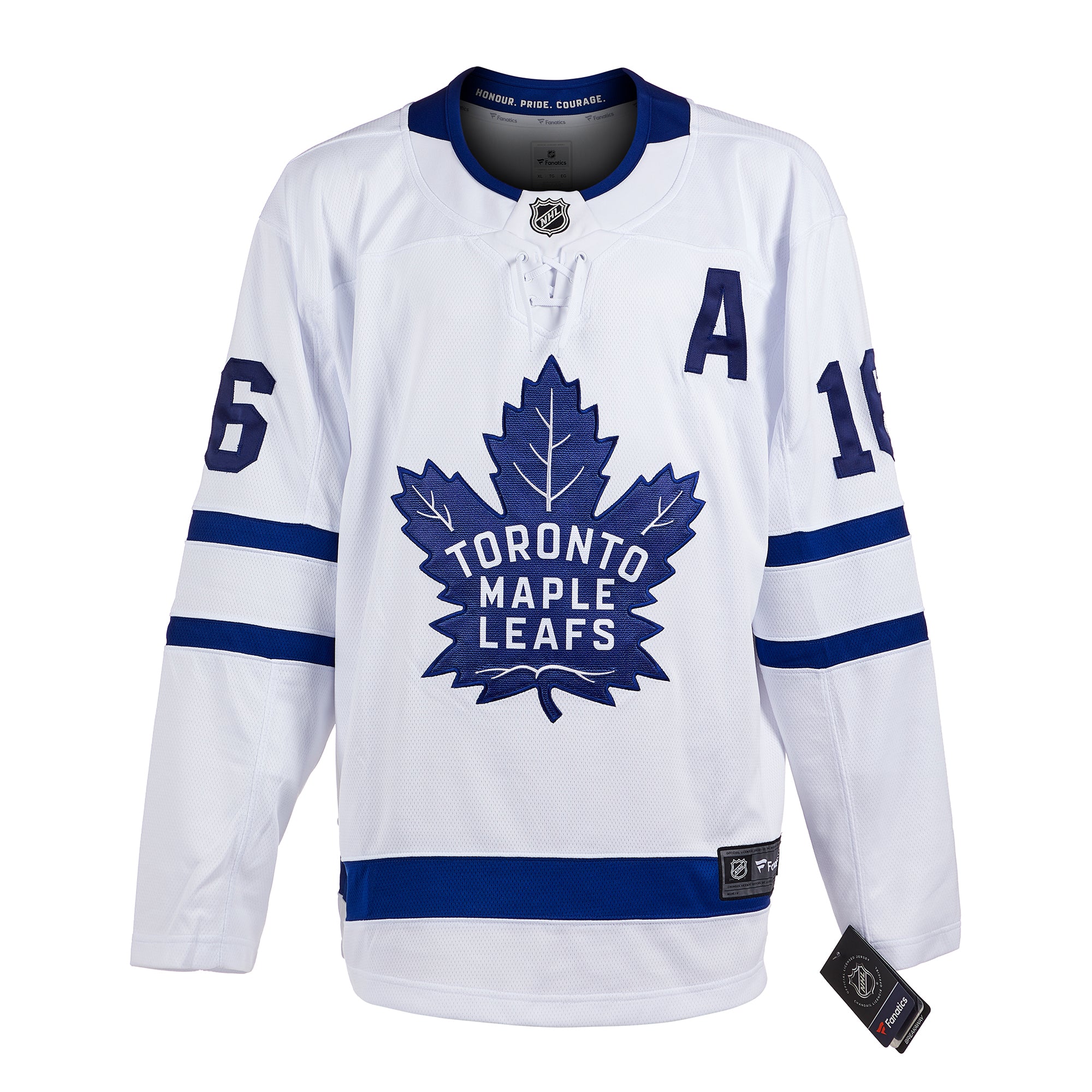 Darcy Tucker Toronto Maple Leafs Signed White Fanatics Jersey | AJ Sports.