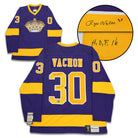 Rogie Vachon Los Angeles Kings Signed Retro Fanatics Jersey | AJ Sports.