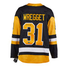 Ken Wregget Pittsburgh Penguins Signed & Inscribed Fanatics Jersey | AJ Sports.