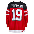 Steve Yzerman Team Canada Signed 100th Anniversary Nike Jersey | AJ Sports.